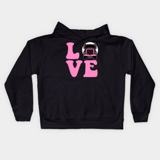 Proud Trucker Wife Kids Hoodie